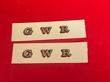 O GAUGE "GWR" WATERSLIDE TRANSFERS