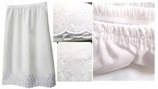 Ladies poly cotton white - ladies,