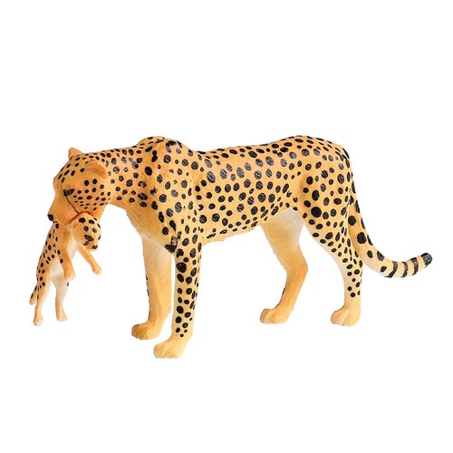 Realistic leopard toy - leopard,