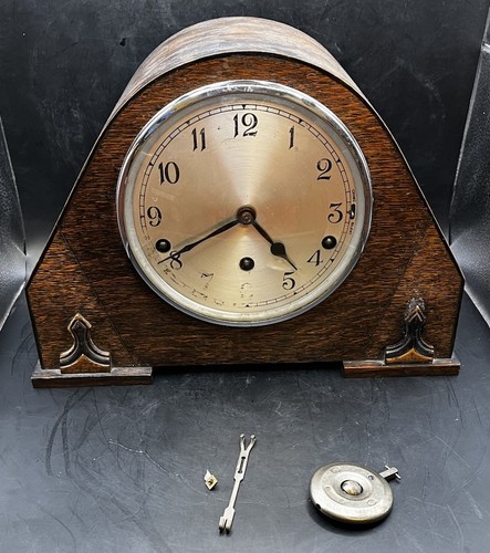 Garrard mantle clock with - garrard,