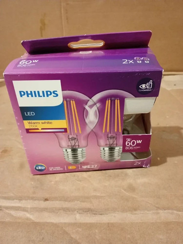 Philips led a60 e27 bulbs - philips,