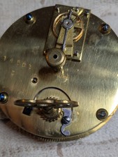 French Barrel Clock - Working - Ready to Install. May need adjustment. No hands