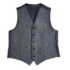Harris Tweed Waistcoat Vintage