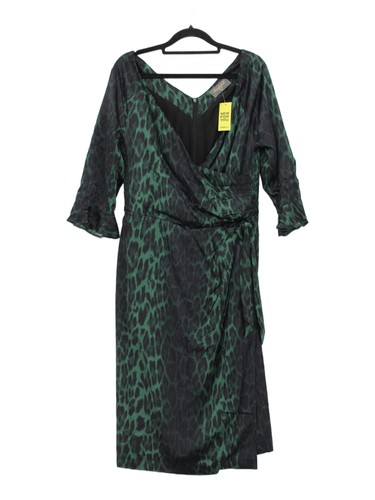 Bombshell wrap midi dress - wrap,