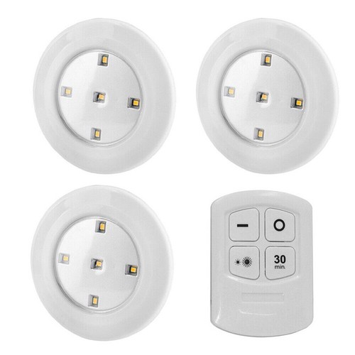Remote control led push lights - remote,
