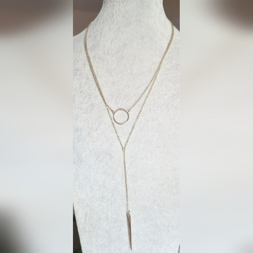 Sugarfix layered circle - circle, lariat