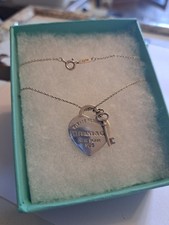 Tiffany & Co Heart Key Silver
