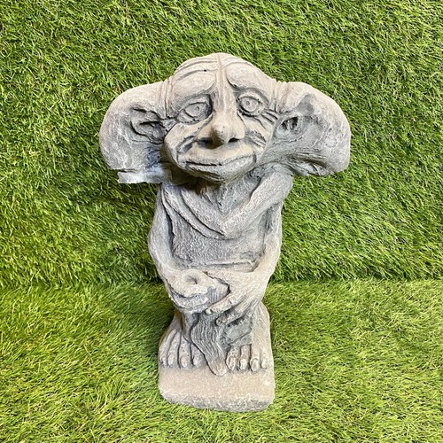 Concrete wizard house elf - house,