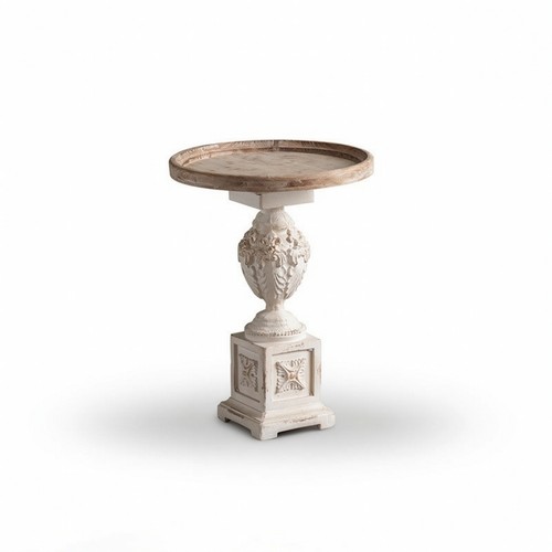 Accent table with - with, pedestal