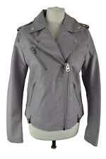 F&F Purple Faux Leather Jacket