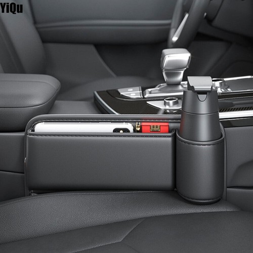 Leather car seat gap - leather,