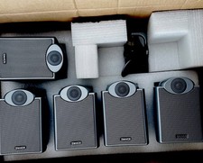 5 x TANNOY Mini Compact Surround Sound Satellite Speakers