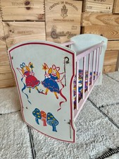 Fab fairy design vintage 1950’s / 60’s child’s toy cot