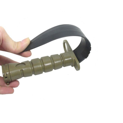 Tactical plastic knife - plastic, dummy