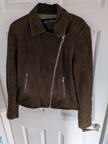 Massimo dutti suede - dutti, biker