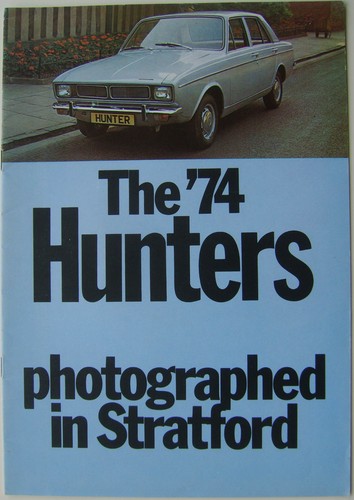 Hillman hunter saloon 1973 - hillman,