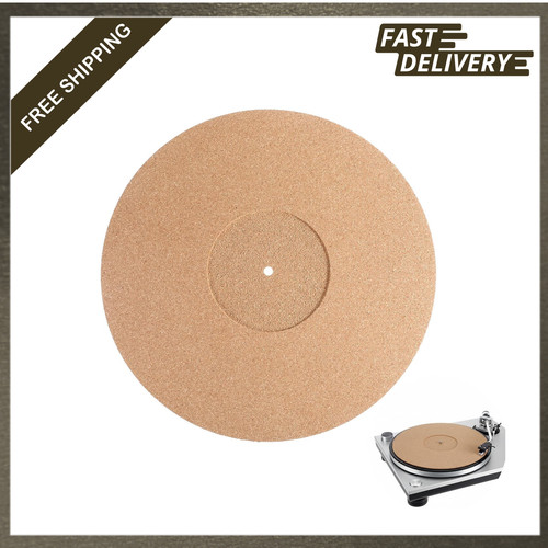 Cork turntable mat record - mat,