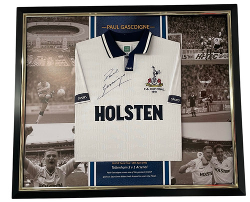 Framed gazza paul gascoigne - framed,