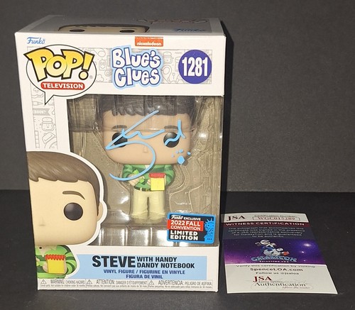 Steve burns signed autographed - burns,