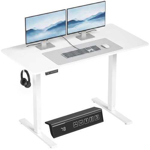 Homcom standing desk memory - desk,