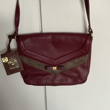 Nica cross body - burgundy,