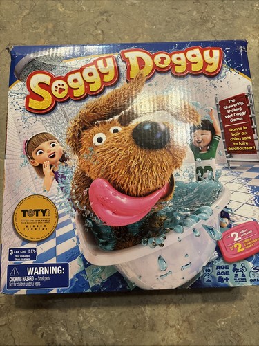 Soggy doggy board game - doggy, action