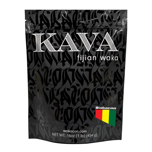 Wakacon kava root powder - powder, –