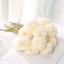 5pcs Artificial Hydrangea Flower Bouquet Plants Room Wedding Party Table Decor