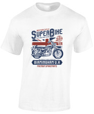 SUPERBIKE UK RACING CLUB MENS T SHIRT MOTOCROSS SPEEDWAY MOTORBIKE GIFT TOP