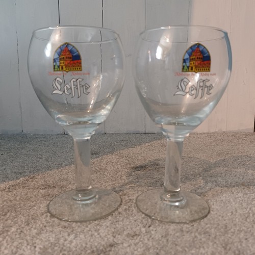 Pair leffe belgian - of, beer