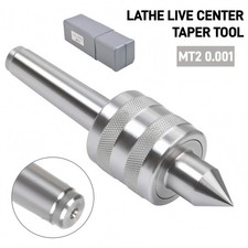 MT2 Live Center-Morse Taper Triple Bearing Lathe Center Turning Revolving Tool