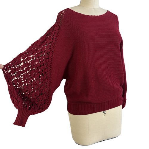 Vintage 1970 maroon cotton - vintage, 1970's