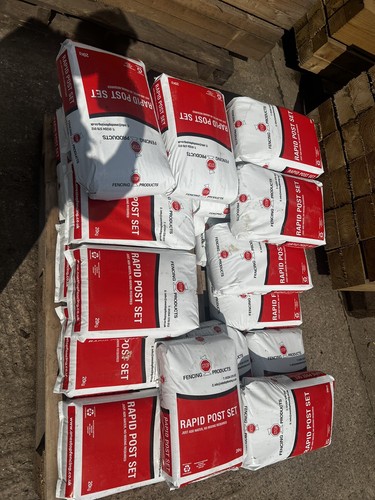 Bags postcrete - of,
