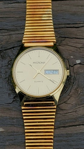Vintage microma mens watch - vintage,