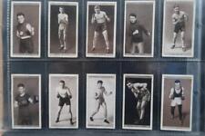 OGDENS PUGILISTS IN  ACTION  1928 SET OF 50  VERY GOOD EXCELLENT  SEE ALL PHOTOs