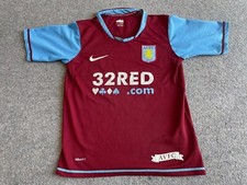 ASTON VILLA FC ’Nike’ HOME Shirt 2007-2008 (10-12 Years Youth BOYS Medium) 