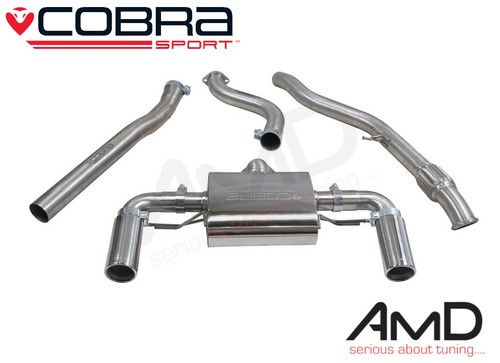 Cobra bmw m235i cat back - m235i,