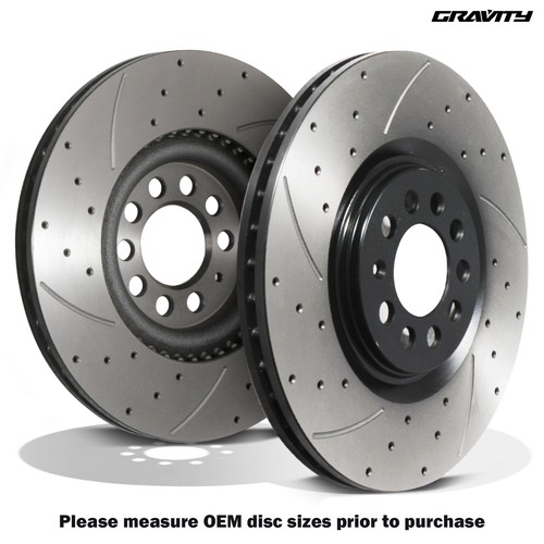 Front drilled grooved 280mm - front,