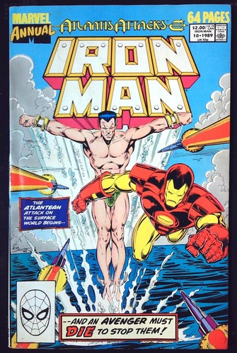 Iron man annual - man, #10
