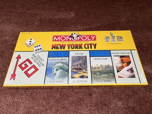 2001 monopoly new york city - 2001,