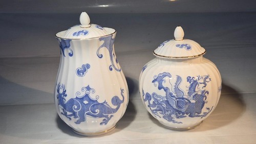Two royal worcester blue - two,