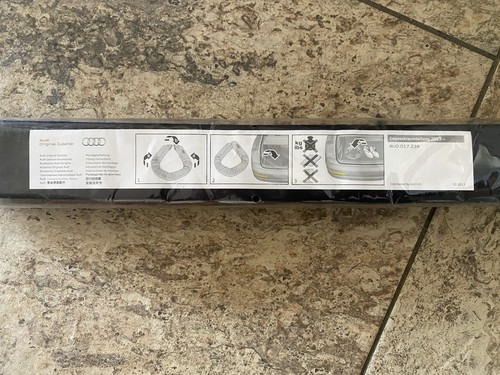 Audi luggage compartment - luggage,