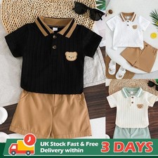 Newborn Baby Boy Bear Print