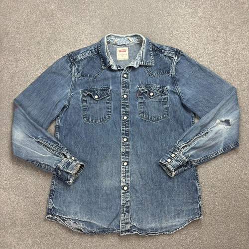 Levis denim shirt - shirt, medium