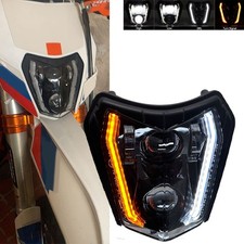 LED Headlight DRL w/ Turn
