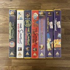 The Simpsons VHS Bundle 1990s