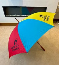 Brand New Mint Condition - LEGAL & GENERAL Iconic Logo Vintage Pop-up Umbrella
