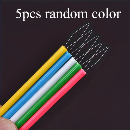 5pcs plastic needle threader - 5pcs,