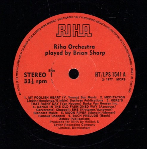 Brian sharp riha - brian, orchestra
