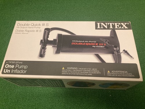 Intex double quick - s, hand
